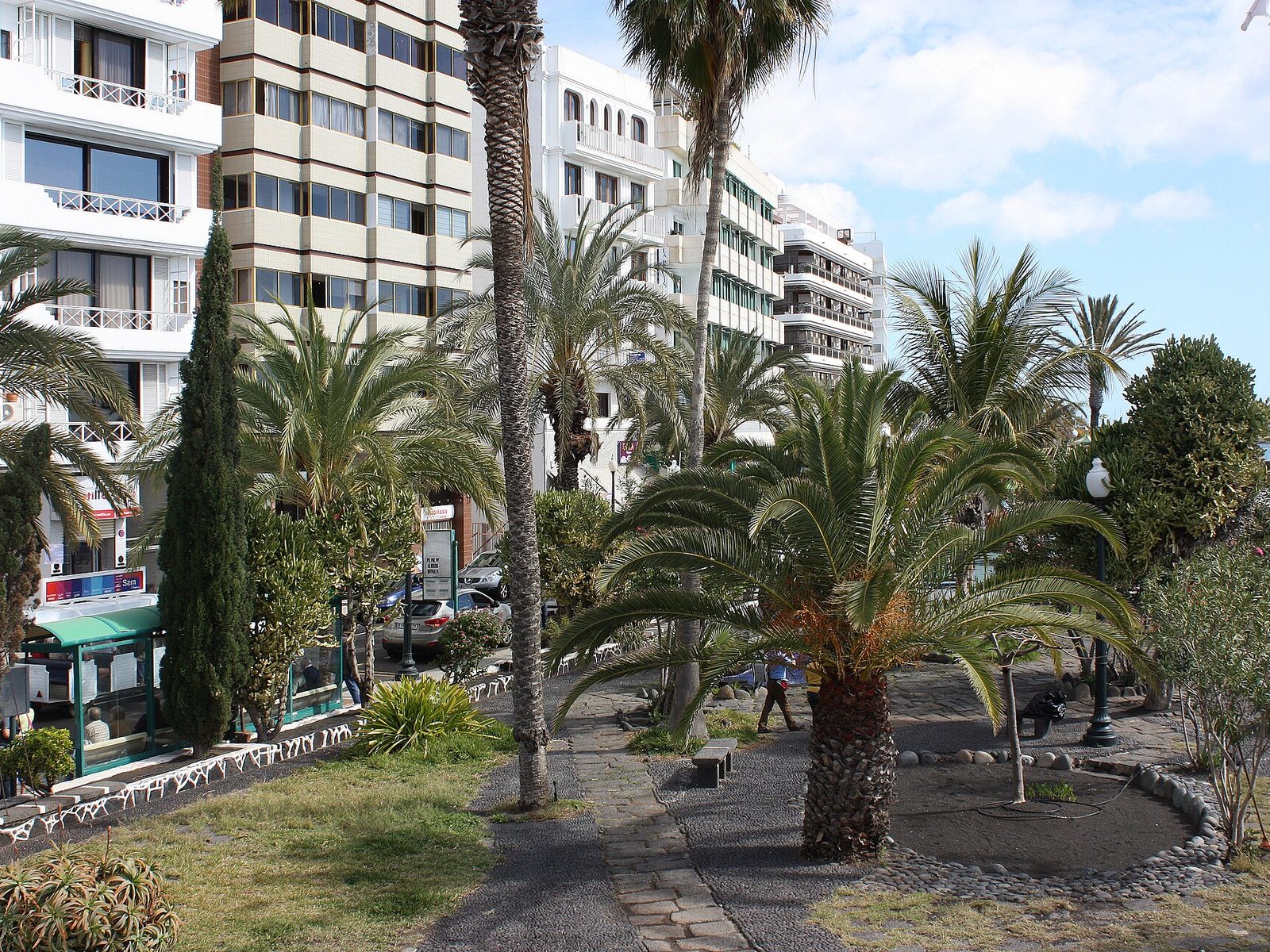 Tende sotto le pergole di Manrique: ad Arrecife si accampano per la casa