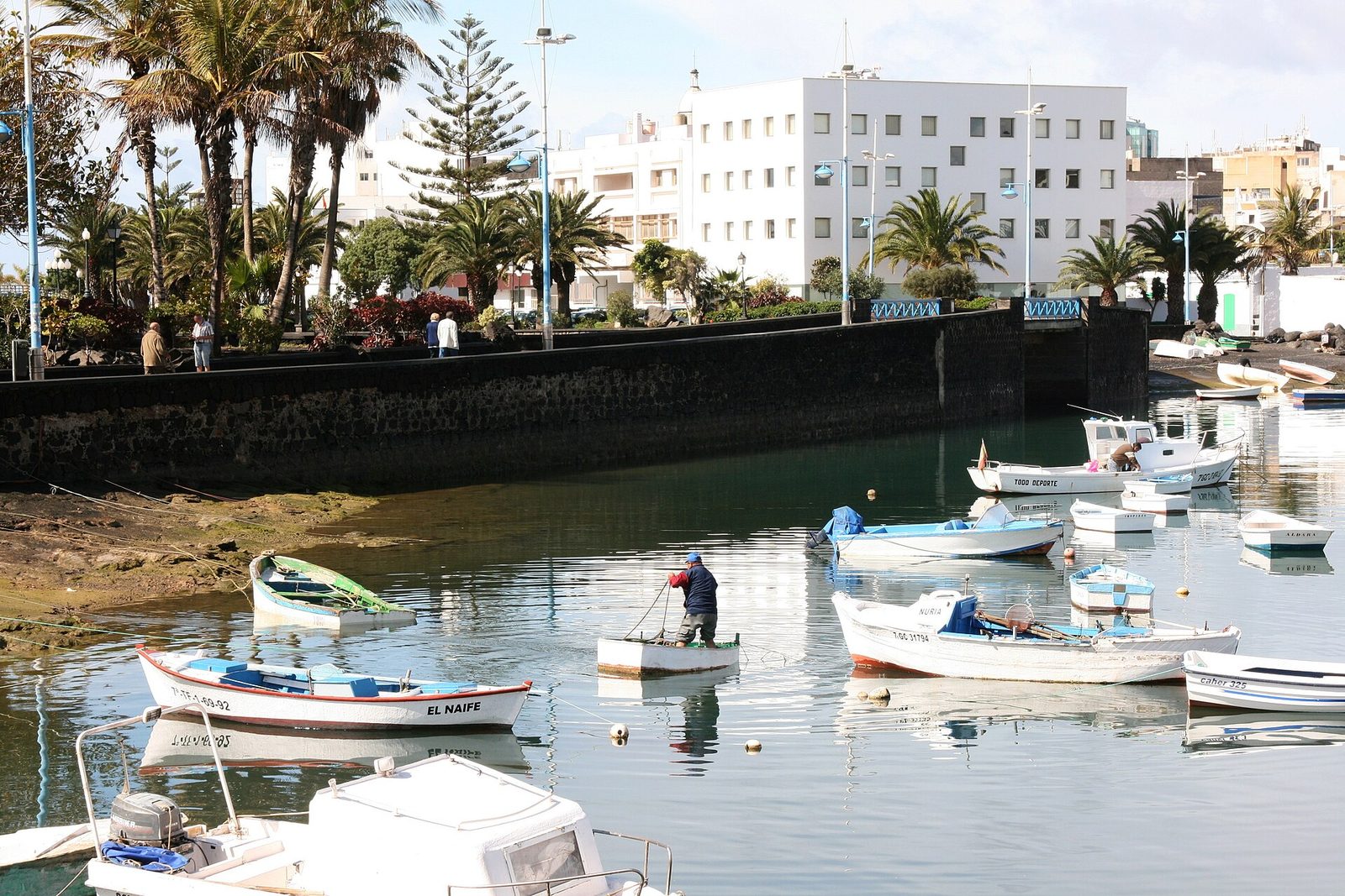 Tardeo en Blanco am Charco de San Gines in Arrecife war ausverkauft