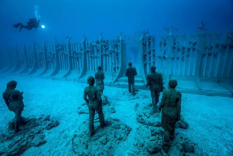 Malgrado l’oblio istituzionale, il Museo Atlantico di Lanzarote più attivo che mai