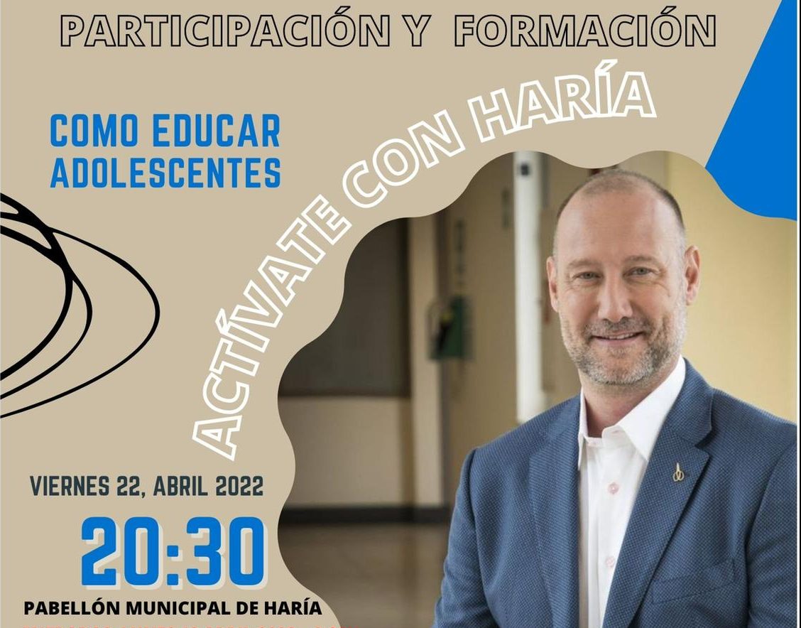 El Ayuntamiento de Haría organiza la ponencia ‘Cómo educar adolescentes’