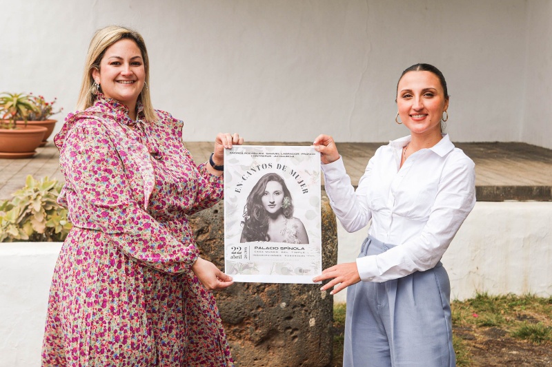Esta noche Andrea Rodríguez traerá a Teguise su concierto “En-Cantos de Mujer”